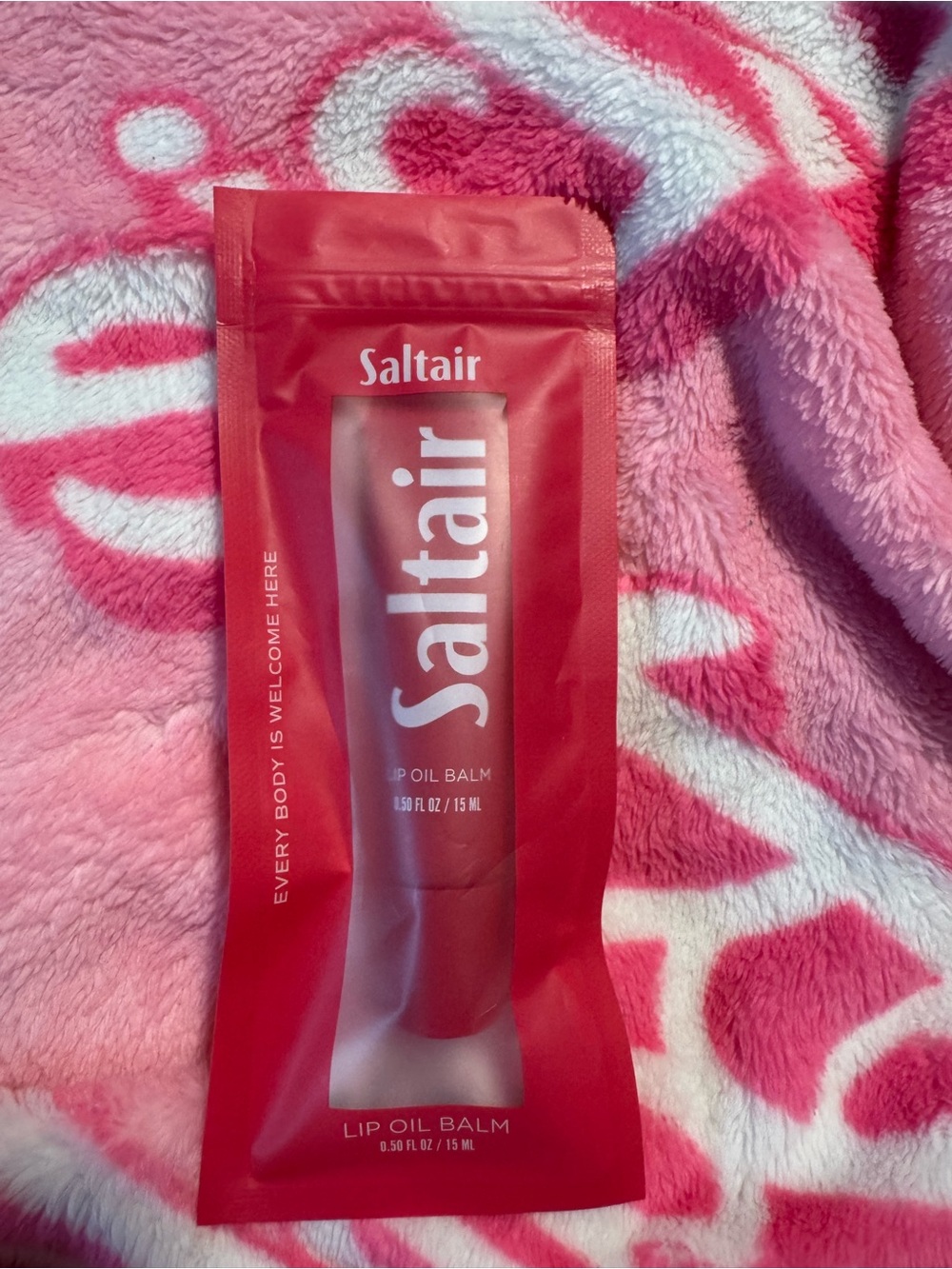 Saltair Lip Oil Balm Prickly Pear New